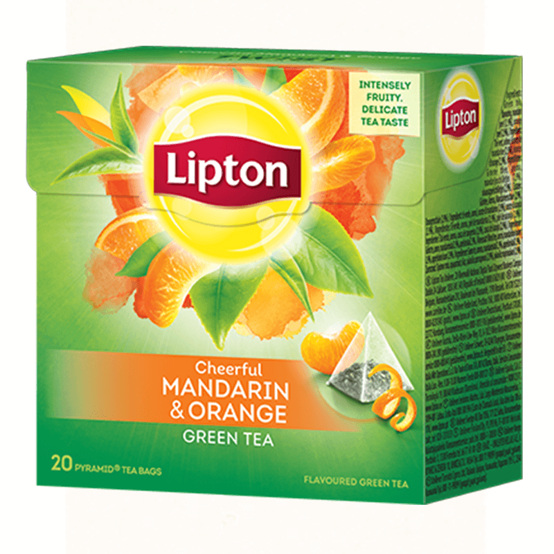 LIPTON GREEN TEA MANDARIN ORANGE TEA BAGS